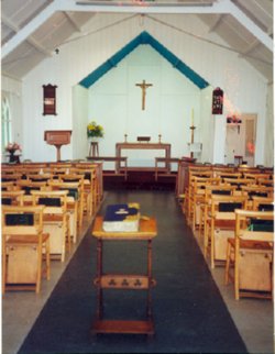 Interior of St. Georges Church
West End - May 2000

